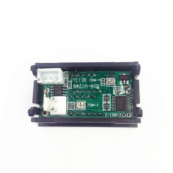 Mini Digital Voltmeter Ammeter DC 100V 10A Panel Amp Volt Voltage Current Meter Tester 0.28 Blue Red Dual LED Display