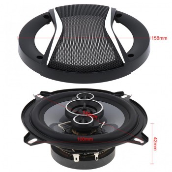 2 Pcs 5 Inch 450W 91dB Car HiFi Coaxial Speaker Vehicle Door Auto Audio Music Stereo Full Range Frequency Speakers