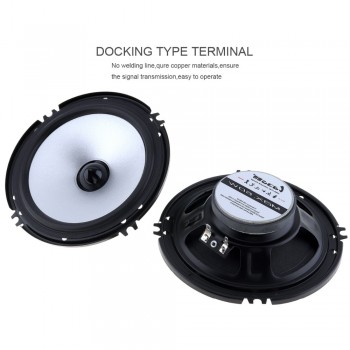 2pcs 6.5 Inch 60W Auto Car Speaker Automobile Vehicle HiFi Audio Full Range Frequency Loud Speaker High Pitch Loudspeaker