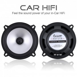 1Pair 5 Inch 88dB Car Coaxial Speaker 60W 2 Way Auto Hifi Full Range Frequency Sensitivity Power Loudspeaker