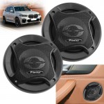 1Pair 12V 5 inch universal car speaker 300W auto sound system car audio coaxial speakers tweeter som automotivo with car horn