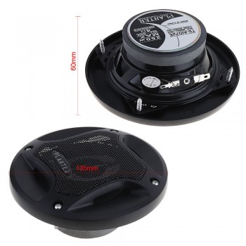 2pcs 4 Inch 250W Car HiFi Coaxial Speaker Vehicle Door Auto Audio Music Stereo Full Range Frequency Speakers for Cars