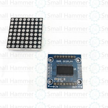 MAX7219 dot matrix module control module SCM control drive LED module display module