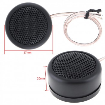 1 Pair 380W High Efficiency Mini Dome Car Tweeter Speakers Auto Horn Audio Music Stereo Speakers  for Car Audio System