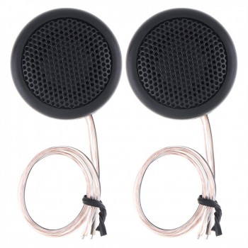 1 Pair 380W High Efficiency Mini Dome Car Tweeter Speakers Auto Horn Audio Music Stereo Speakers  for Car Audio System