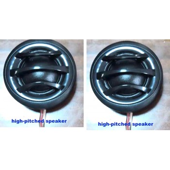 New arrival 2pcs Universal 500W Car Dome Tweeter Loudspeaker Loud Speaker Super Power Audio Auto Sound Klaxon Tone