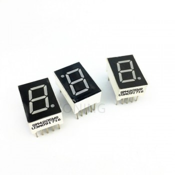 2pcs 0.5 inch 1 digit LED digital tube common cathode digital tube 4205