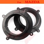 2pcs Adapters Brackets Speaker Mount Plates Adapters Brackets Special Speaker Mat for New Mazda 3 6 CX-4 CX-5 CX-7 Speaker Pad