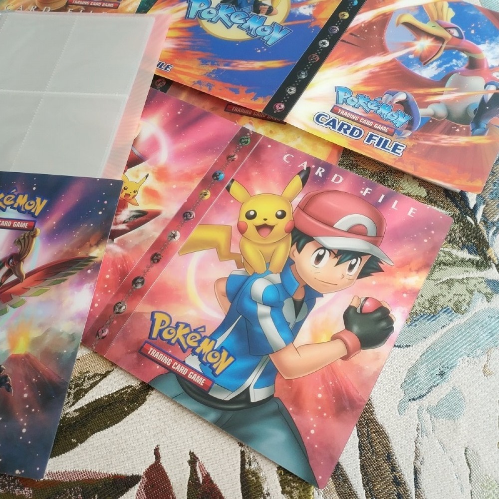 240pcs Handheld Collection Album Book Card Cover For Pokemon EX GX Cards