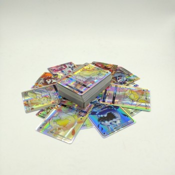 No Repeat 100 120 200 324Pcs Pokemons EX GX MEGA Shining Game Battle Carte Trading Cards Game With Booster Box For Children Toy