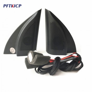 free shipping For Hyundai Solaris 2017 2018  triangle head tweeter speakers car tweeter audio trumpet speakers tweeter with wire
