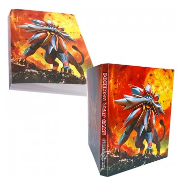 240Pcs Holder Album Toys 15 Style Pikachu Collection Cards Pokemones Album Book Top Loaded List Pokemones Toys Gift for Children