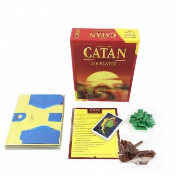 Catan Board Game: Trade Build Settle 5-6 Player Extension pack in Plastic Parts
