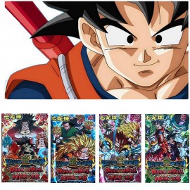 32 pcs/lot Dragon Ball Collection Cards Super Saiyan Goku Vegeta Super Heroes King Trading Card Kid Gift Toy