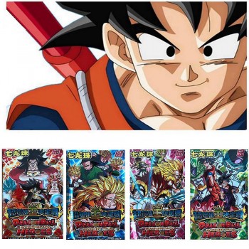 32 pcs/lot Dragon Ball Collection Cards Super Saiyan Goku Vegeta Super Heroes King Trading Card Kid Gift Toy