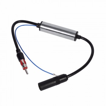 Car Antenna Plug Radio FM Inline Signal Amplifier Booster Extension Cable Car Accessories