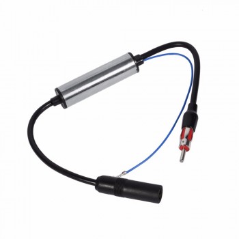 Car Antenna Plug Radio FM Inline Signal Amplifier Booster Extension Cable Car Accessories