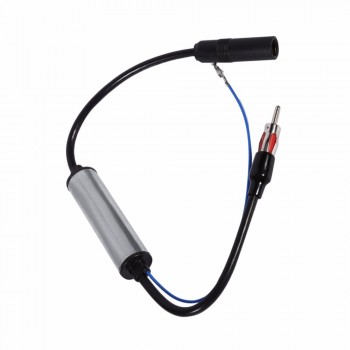 Car Antenna Plug Radio FM Inline Signal Amplifier Booster Extension Cable Car Accessories