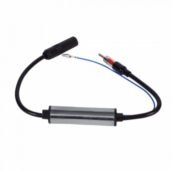 Car Antenna Plug Radio FM Inline Signal Amplifier Booster Extension Cable Car Accessories