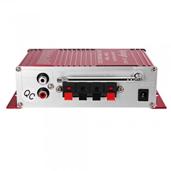 HY - 400 Stereo Super Bass Audio Digital Player Hi-Fi Car Power Amplifier with FM LCD Display support USB SD Mp3 Remote Control