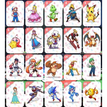 Compatible 22 NFC Game Cards For Botw Switch Zelda Breath Wild Super Mario Smash Cart 8 Bros Odyddey Splatoon 2 Kriby Ultimate