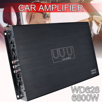 DC 12V 6800 Watt 4-Channel Car Amplifier Audio Stereo Bass Speaker Car Audio Amplifiers Subwoofer Car Audio Amplifiers