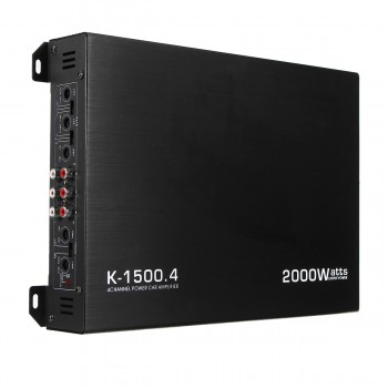 2000W 4 Channel Car Amplifier Speaker Vehicle Amplifier Power Stereo Amp Auto Audio Power Amplifier Car Audio Amplifier