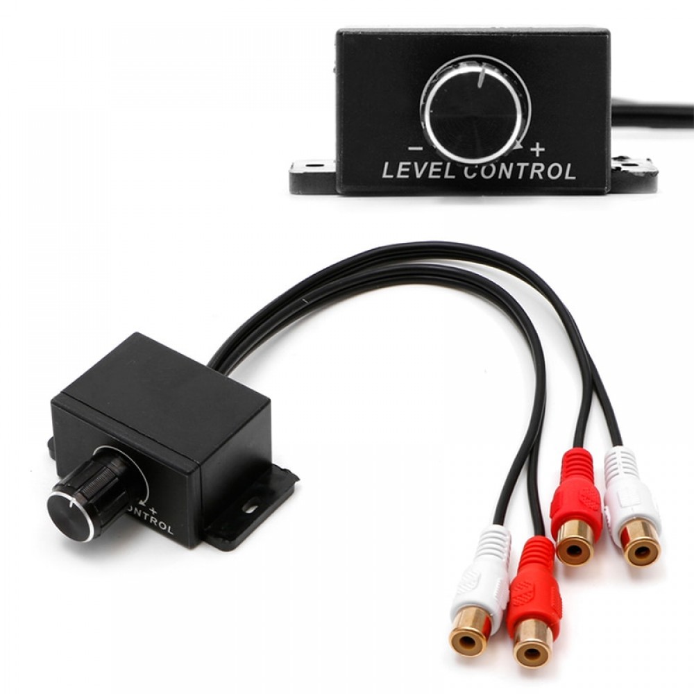 Free delivery New Car Audio Amplifier Bass RCA Level Remote Volume Control Knob LC-1 Universal