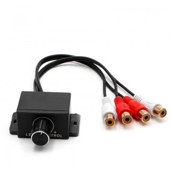 Free delivery New Car Audio Amplifier Bass RCA Level Remote Volume Control Knob LC-1 Universal