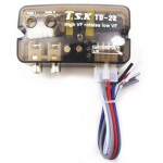 12V Car Stereo High to Low with High Frequency Switch Delay Function Car Stereo Amplifier Subwoofer Low Frequency Converter