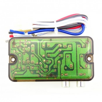 12V Car Stereo High to Low with High Frequency Switch Delay Function Car Stereo Amplifier Subwoofer Low Frequency Converter