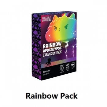 Unstable Unicorns Dragons Expansion Pack NSFW Expansion Pack Rainbow Apocalypse Collection Play Fun For Children Adults Gadgets