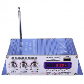 New Hi-Fi HY502 Car Audio Amplifier Car Amplifier 4 Channel DSP Sound 12V Auto Power Amplifier USB MP3 DVD CD FM Radio SD Stereo