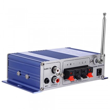 New Hi-Fi HY502 Car Audio Amplifier Car Amplifier 4 Channel DSP Sound 12V Auto Power Amplifier USB MP3 DVD CD FM Radio SD Stereo