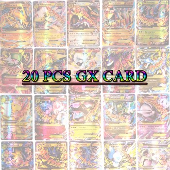 12 Styles GX MEGA Shining Cards Game Battle Carte 100pcs Trading Cards Game Children Pokeball Toy For Kid Gift
