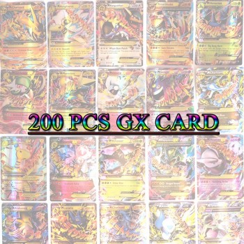 12 Styles GX MEGA Shining Cards Game Battle Carte 100pcs Trading Cards Game Children Pokeball Toy For Kid Gift