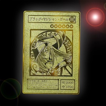 YU GI OH Gold Card Metal Card Local Japanese Golden Eye White Dragon VOL Edition Collection Card Kids Toy Gift