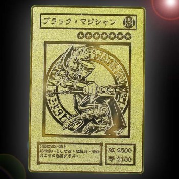 YU GI OH Gold Card Metal Card Local Japanese Golden Eye White Dragon VOL Edition Collection Card Kids Toy Gift