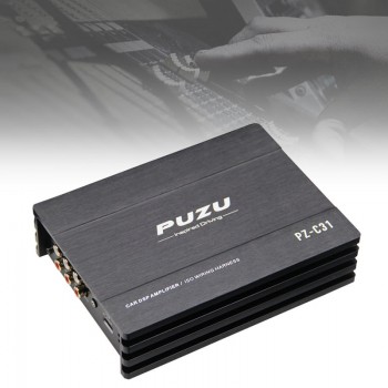12V 31 Bands 4x150W Car Digital Audio Processor DSP Amplifier Bluetooth WIFI for Computer Phone EQ High Precision Tuning