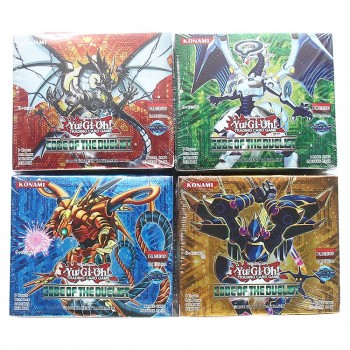 Yugioh 216 Pcs Set with Box Yu Gi Oh Anime Game Collection Cards Kids Boys Toys for Children Christmas Present