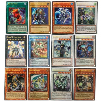 60PCS/Set English Yugioh cards With Fine Metal Box Collection Card Yu Gi Oh Game Paper Cards Toys For Children Adult Gift