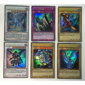 60pcs Different Yugioh Paper Cards with Iron Box Yu gi oh Anime Game Collection Cards Kids Boys Toys Gift