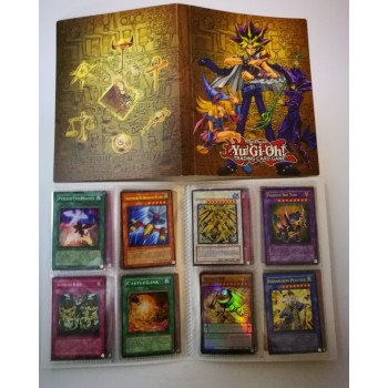 56PCS/Set English Yugioh cards With cards photo Album book shinny card game Collection Card Toys kids Adult play board game Gift
