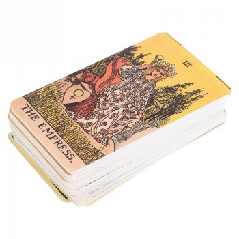 84pcs Mystic Tarot Cards Deck Card Game Children Adults  English Version Board Games Fortune witch Card Game Shadowscapes Tarot