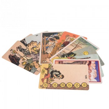 84pcs Mystic Tarot Cards Deck Card Game Children Adults  English Version Board Games Fortune witch Card Game Shadowscapes Tarot