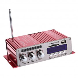Kentiger HY-502S Bluetooth Speaker Dual Channels 20W X 2RMS Wired/Wireless HiFi Super Bass Output Amplifier Without Power Supply