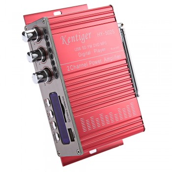 Kentiger HY-502S Bluetooth Speaker Dual Channels 20W X 2RMS Wired/Wireless HiFi Super Bass Output Amplifier Without Power Supply