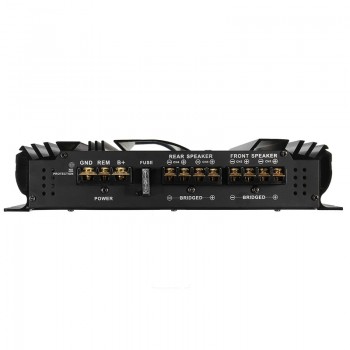 KROAK 3800W RMS 4 Channel 12V Amplifier Audio bluetooth Car Audio Stereo Amplifier Amp Speaker Metal Car Amplifier Car Subwoofer