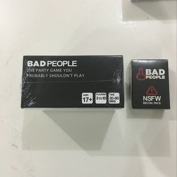 Bad People The Basic And Extended Versions Game Adult Party Cards Game The   Intellectual Development Educational Toy