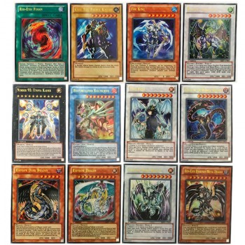 60PCS/Set English Yugioh Cards With Beautiful Metal Box Collection Card Yu Gi Oh Game Paper Cards Toys For Children Adult Gift